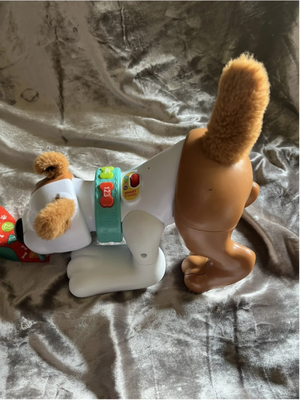 Fisher-Price Smart Stages123 Crawl With Me Puppy Musical Infant Toddler Toy
